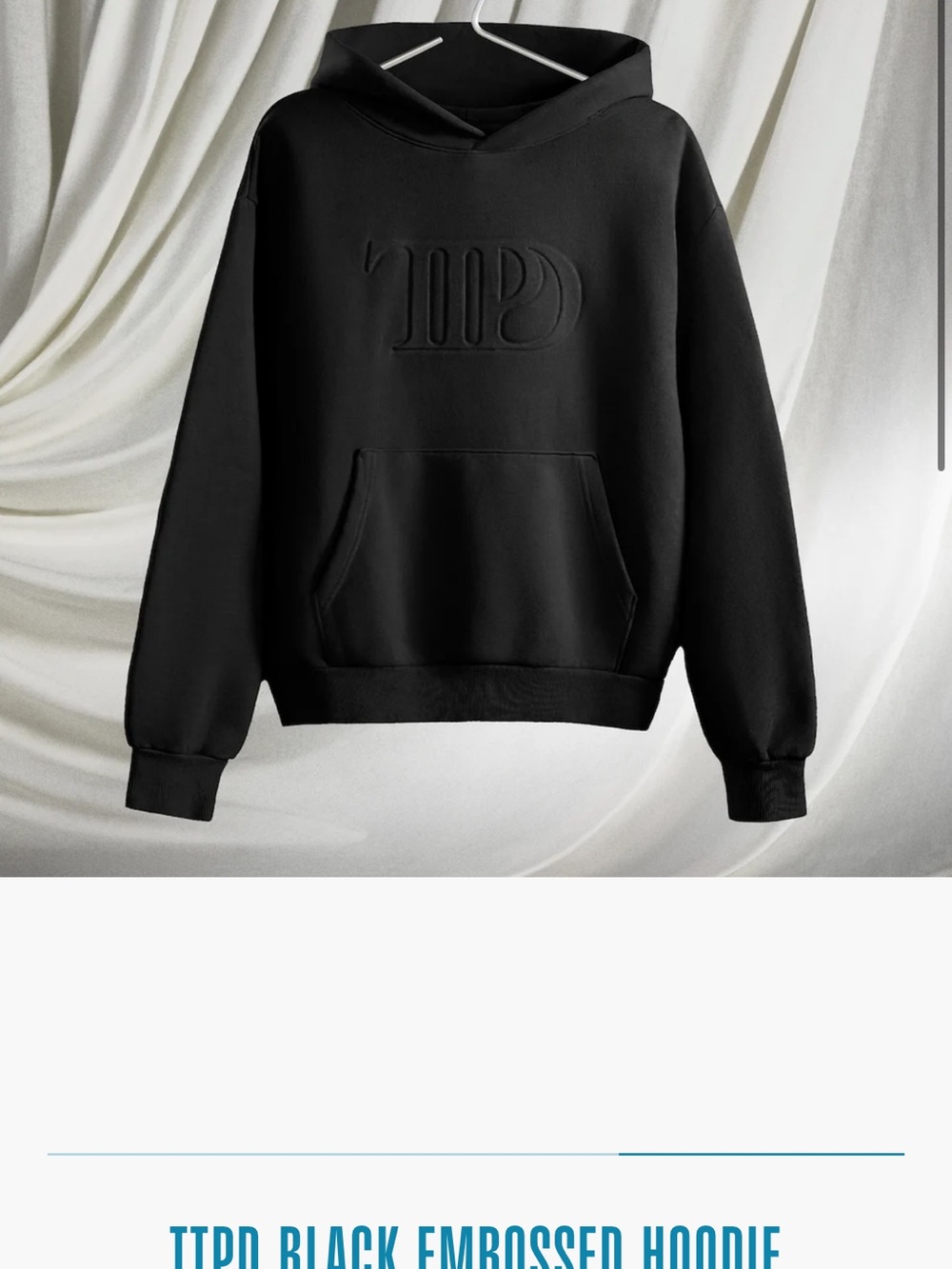 Official Taylor Swift TTPD Hoodie